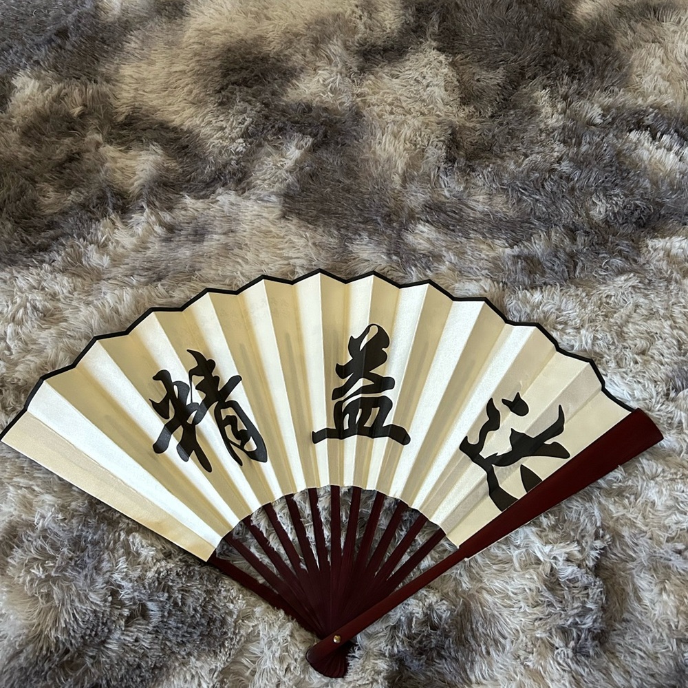 Elegant Asian-Inspired Hand Fan